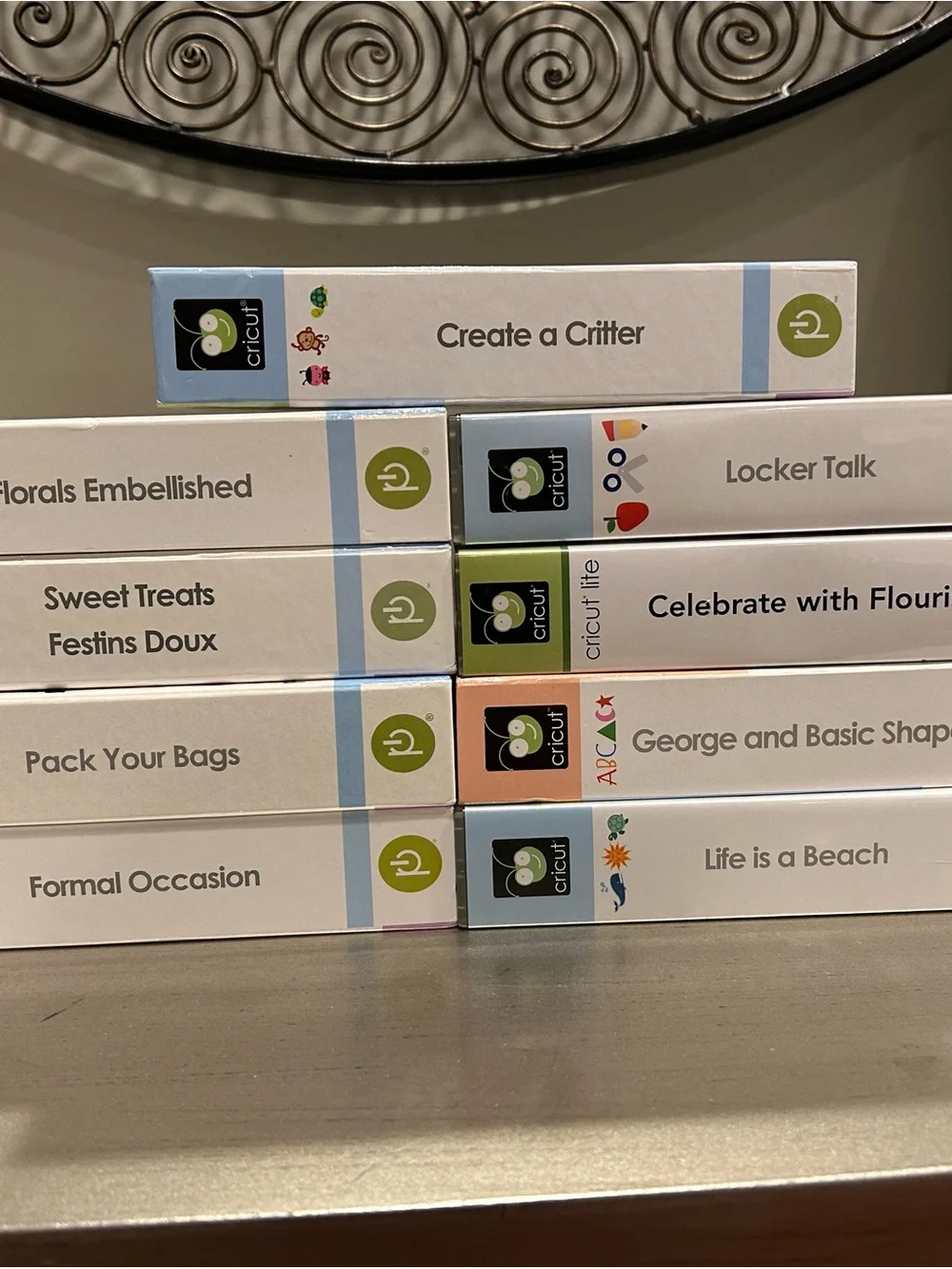 Cricut Cartridge Set - Assorted Crafting Designs LOTS of 9